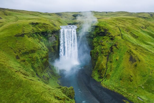 Skógafoss vízesés