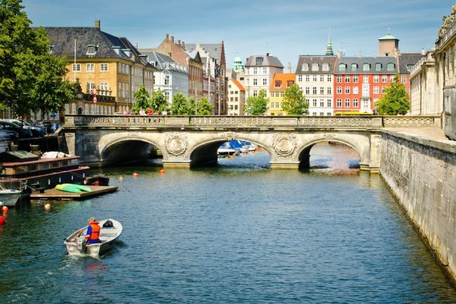 Koppenhága utcakép