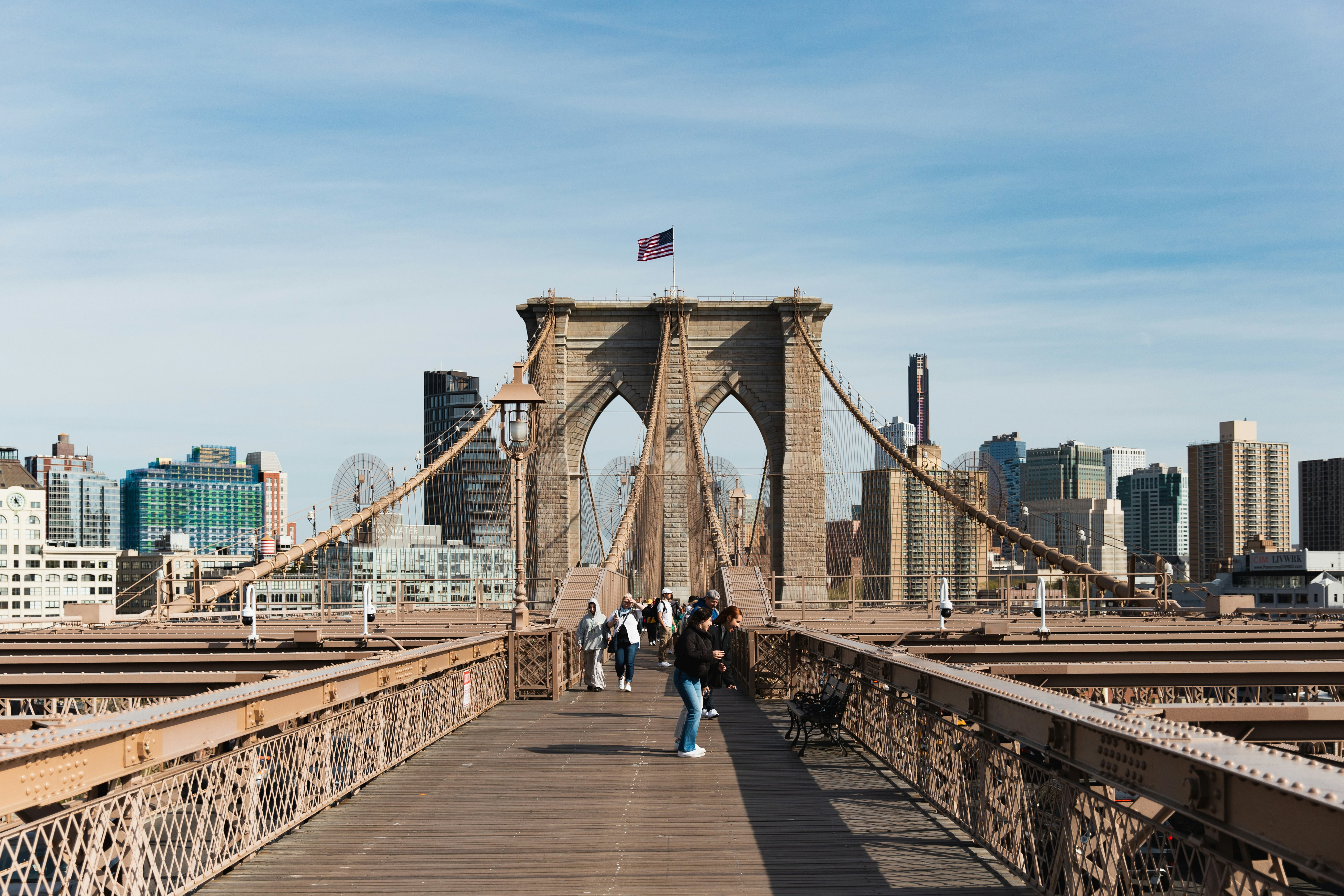 Séta a Brooklyn hídon