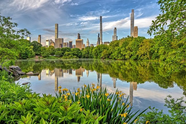 Kilátás a Central Parkban