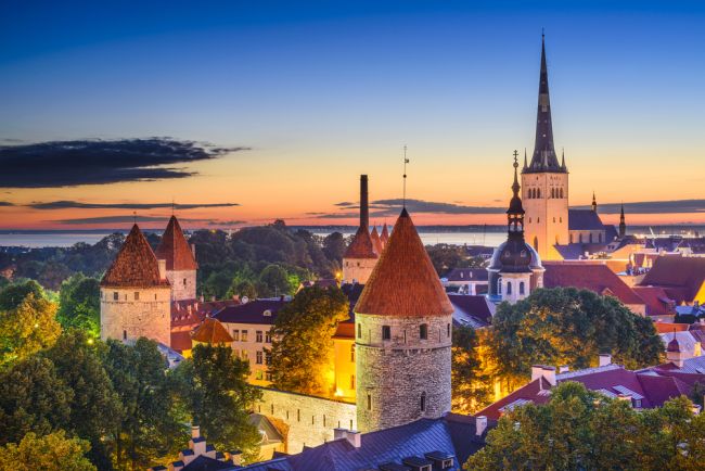 Tallinn esti látkép