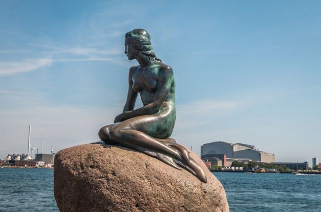 Koppenhága: Kis hableány szobra